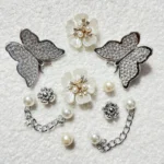 silver butterfly